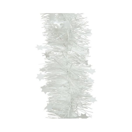 Decoris guirlande de sapin de Noël guirlande étoile brillante lametta