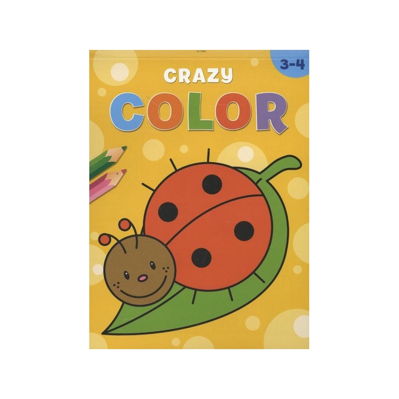 Livre de coloriage Deltas Crazy Color (3-4 ans)