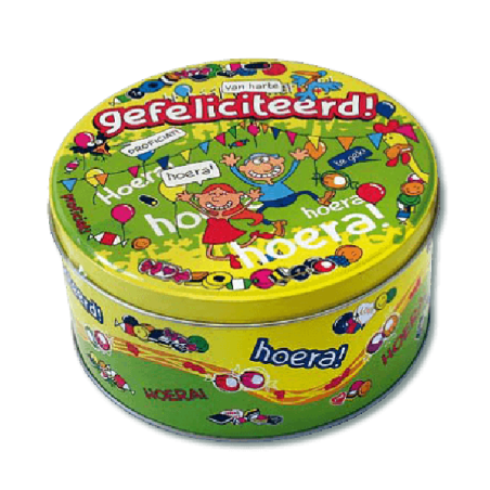 Félicitations au tambour de bonbons