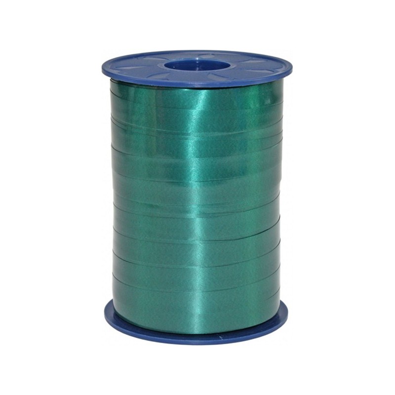 Ruban à friser 10mm/250m vert foncé