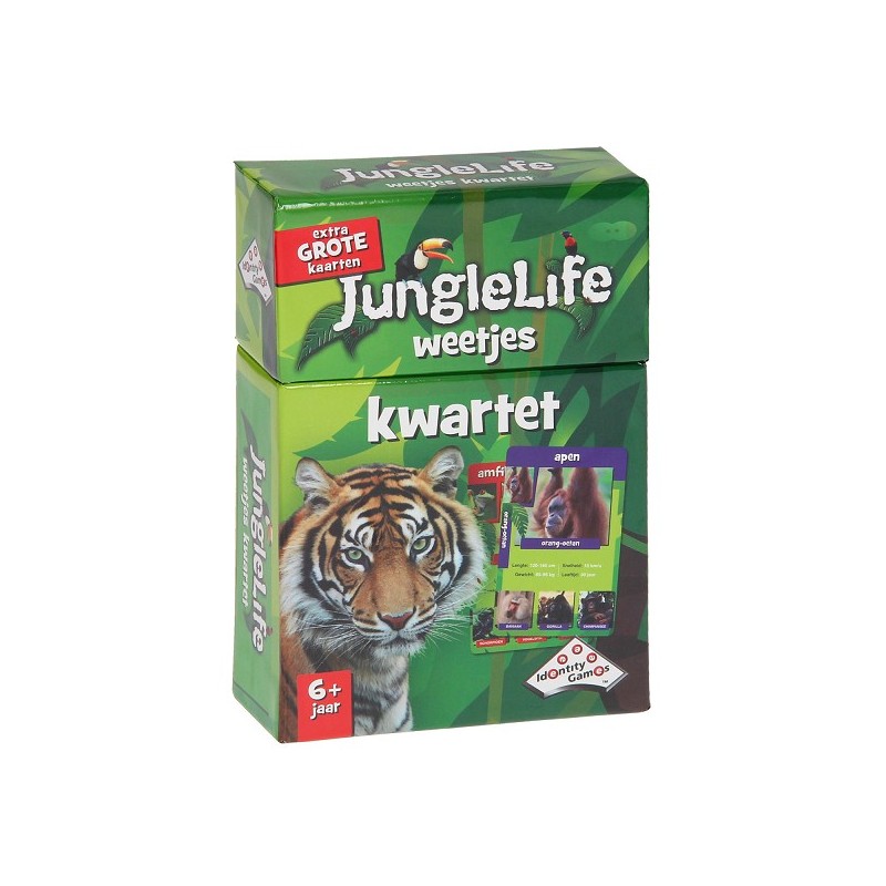 IdentityGames Junglelife weetjes kwartet