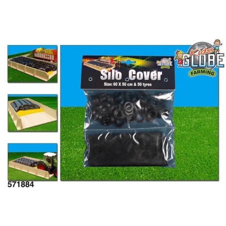 Accessoires silo à fente : bâche et 50 sangles