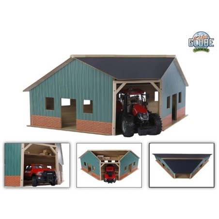 Coin de hangar agricole Kids Globe 1:16 40,5x100,3x38cm