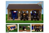Landbouwloods hout voor 3 tractoren 55x77,5x38 cm