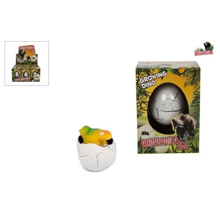 Dinosaure qui pousse des œufs