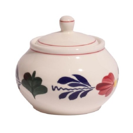 Boerenbont suikerpot Royal 310ml aardewerk