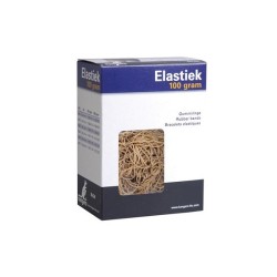 Elastiek Nr.77 125x8mm 100 Gram. Postbode Elastiek