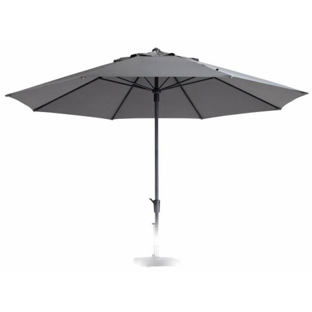 Parasol Timor 400cm opdraai LICHT GRIJS