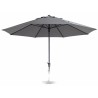 Parasol Timor 400cm reversible GRIS CLAIR
