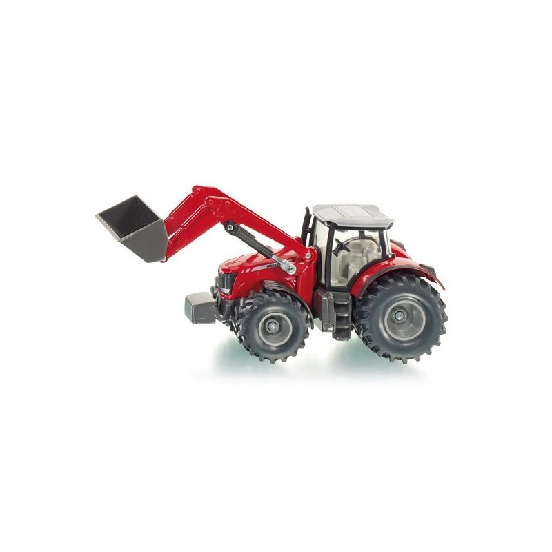 Siku 1985 Tractor Massey Ferguson met frontlader