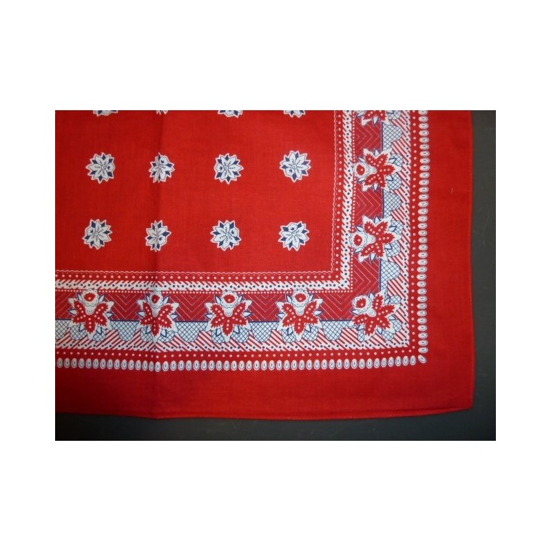 Boerenzakdoek Rood 55x55cm Pak A 12stbr