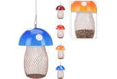 Champignon mangeoire à oiseaux disponible en différentes couleurs