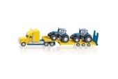 Siku1805 Vrachtwagen met New holland tractoren