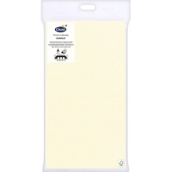 Duni tafellaken 138x220cm Earthy Champagne ivoor