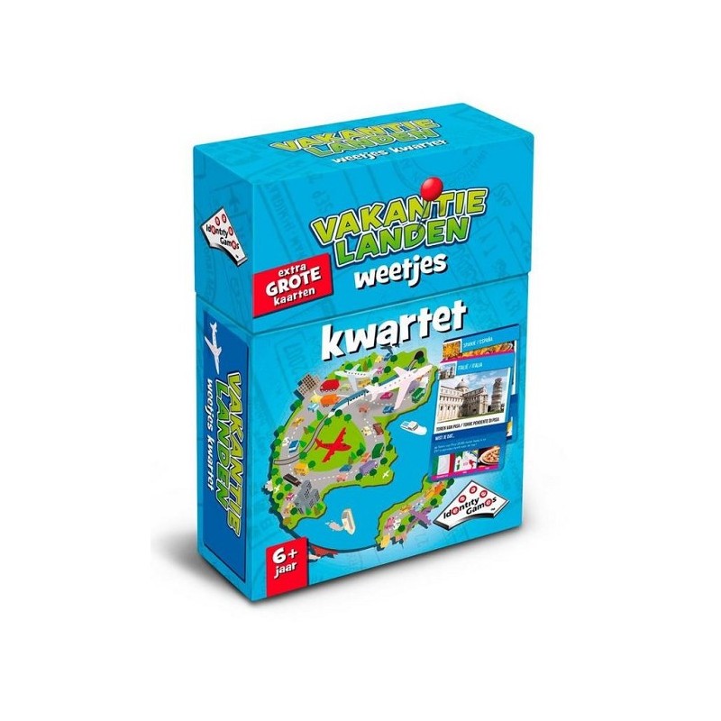 IdentityGamesWeetjes kwartet Vakantielanden