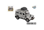 Enfants Globe Land Rover safari moulé sous pression lumière son action de retrait 14 cm