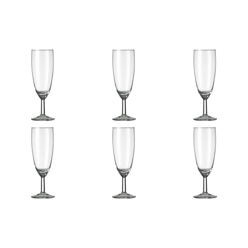 Gilde champagneglas flute 15cl doos a 6 st