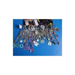 Porte-clés Bonheur-Déco-pendentif 12pcs