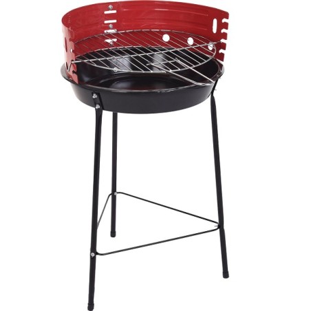 Barbecue BBQ semi ouvert 33cm sur 3 pieds