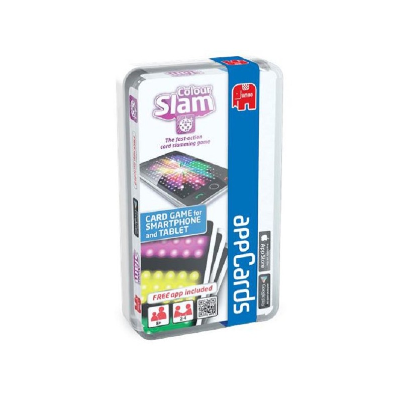Jumbo appCards Colour Slam. cardgame for smartphone