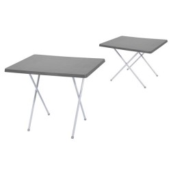 Vouwtafel Met Kunststof Blad 60x80cm. Hoogte 50 Of 62cm