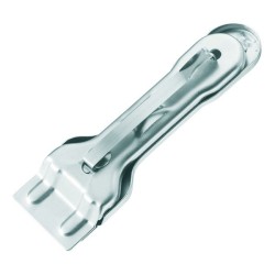 Plaque céramique Westmark et grattoir de nettoyage en acier 138x46x16mm