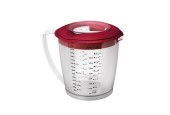 Westmark mixbeker met deksel 1,4 liter kunststof 19,5x15x14,8cm