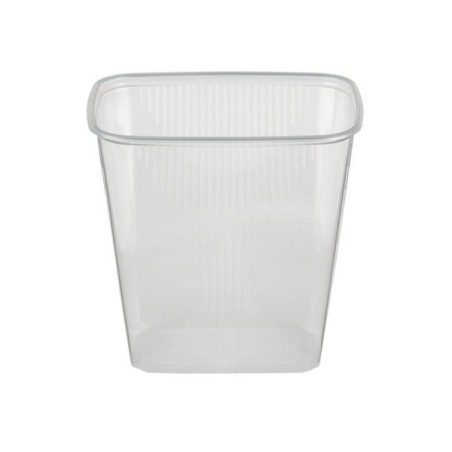 Verpakkingsbekers 500ml met deksel helder 10 stuks