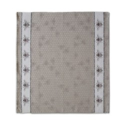 DDDDD Torchon Gris Miel 60x65cm 6 pièces