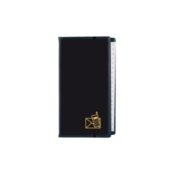 Registre téléphonique AZ 4 sonneries noir