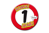 Button XL - 1 jaar
