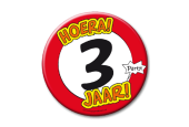 Button XL - 3 Jaar