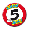 Button XL - 5 jaar