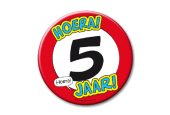 Button XL - 5 jaar