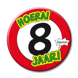 Button XL - 8 Jaar