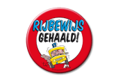 Button XL - Rijbewijs Gehaald!