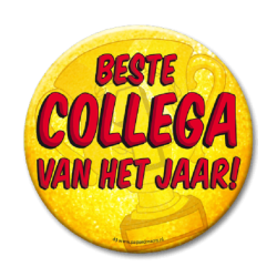 Button XL - Beste Collega van het jaar!