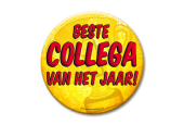 Button XL - Beste Collega van het jaar!