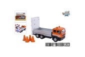 Camion Globe pour enfants avec panneau de balise, lumière moulée sous pression pb 14cm