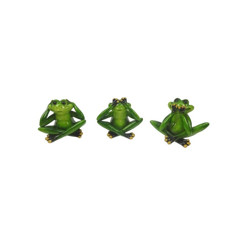 Les grenouilles entendent, voient ou se taisent 6,5 cm