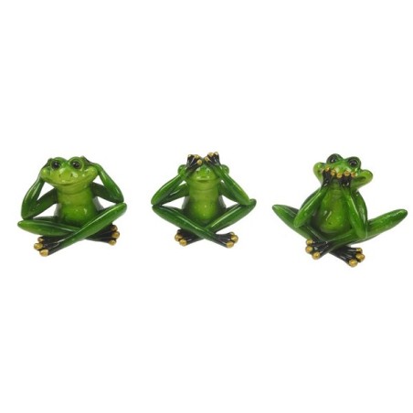 Les grenouilles entendent, voient ou se taisent 6,5 cm