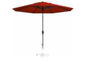 Parasol PAROS 300cm opdraai BRICK RED