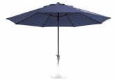 Parasol Timor 400cm Opdraai SAFIER BLAUW