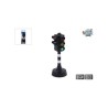Kids Globe stoplicht met voetgangerslicht en geluid 12cm
