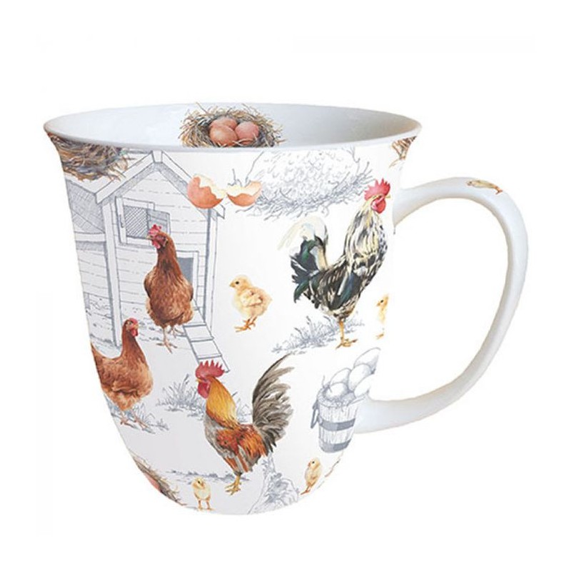 Ambiente Tasse Poulet Ferme 0,4L