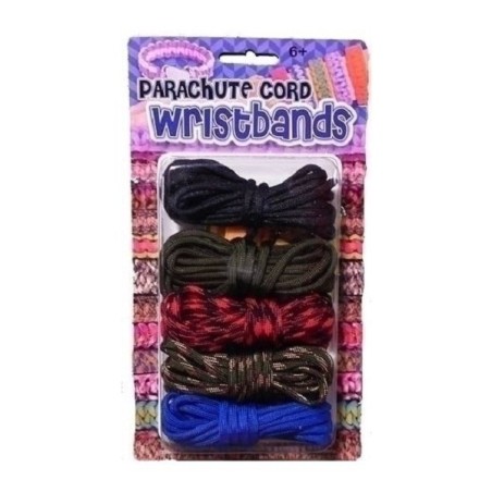 Cordon de bracelet à tresser avec fermetures 5 x 3 m