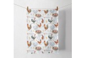 Ambiente Keukendoek Chicken Farm 50x70cm 100% Katoen