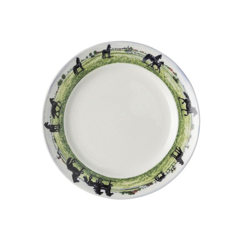 Wiebe van der Zee Assiette à pâtisserie We Feel Ø18cm pack de 6 pièces en porcelaine