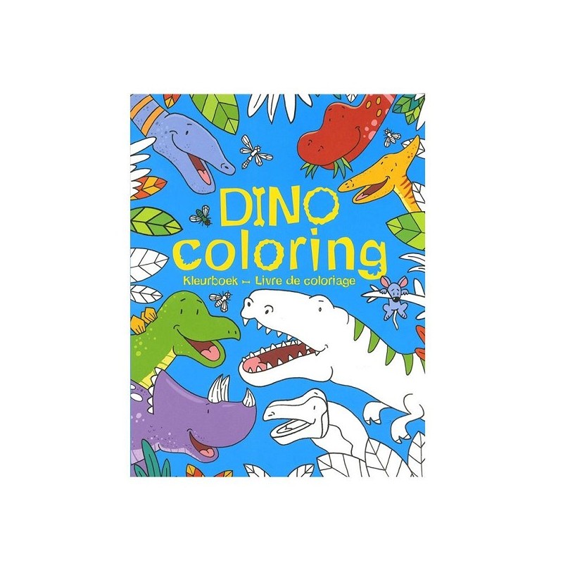 Deltas-Dino Coloring Kleurboek