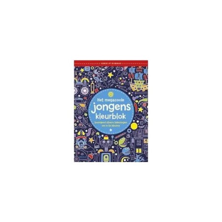 Deltas-Het megacoole jongens kleurblok